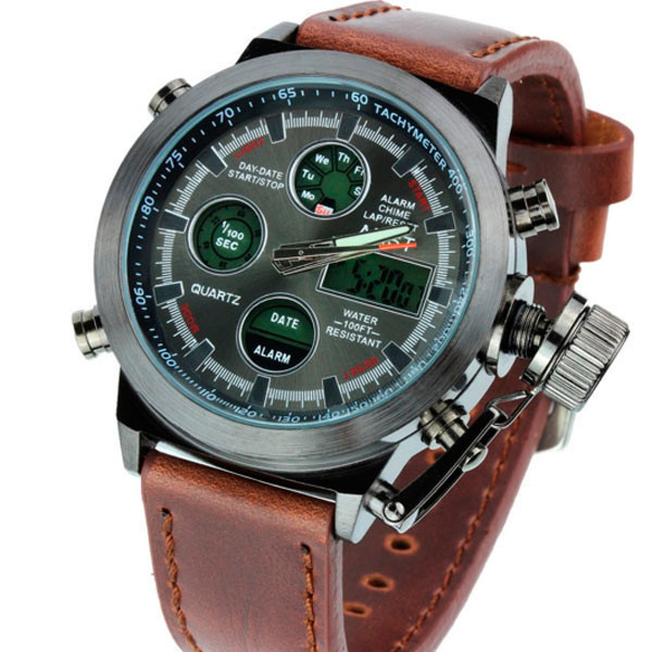 

Армейские наручные часы AMST Brown (dpm00176)