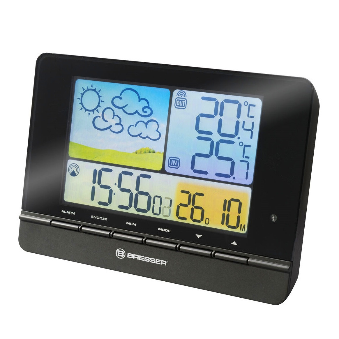 

Метеостанция Bresser MeteoTrend Colour (Black)