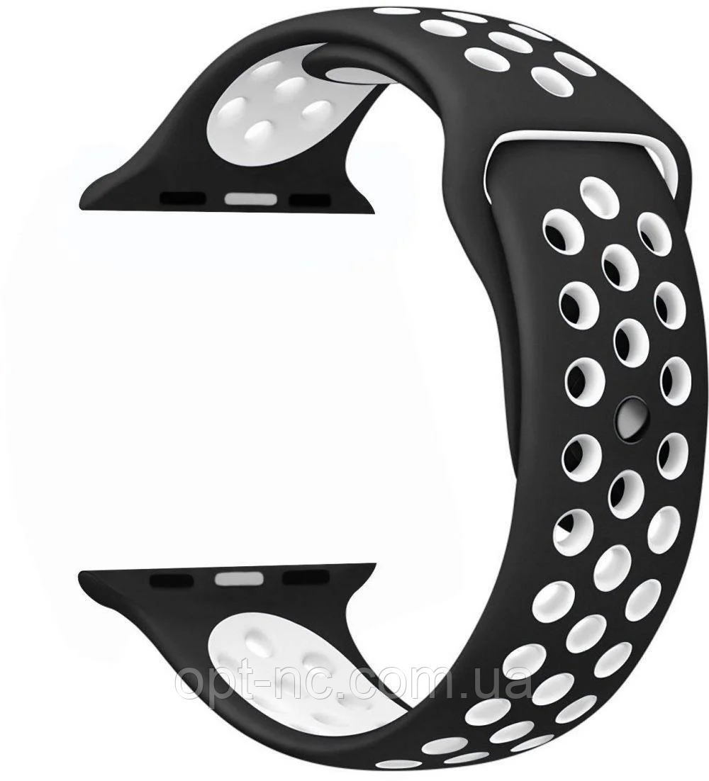 

Ремешок для Apple для Watch Nike 42 mm Black/White