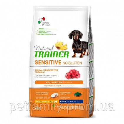 

Trainer NATURAL Sensitive Adult Small & Toy Lamb Сухий корм для собак малих порід з чутливим травленням 7 кг