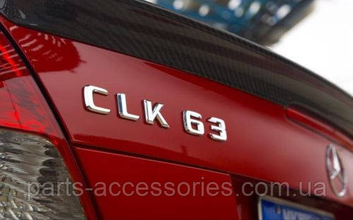 

Mercedes CLK W209 W 209 значок эмблема CLK63 на багажник новая оригинал