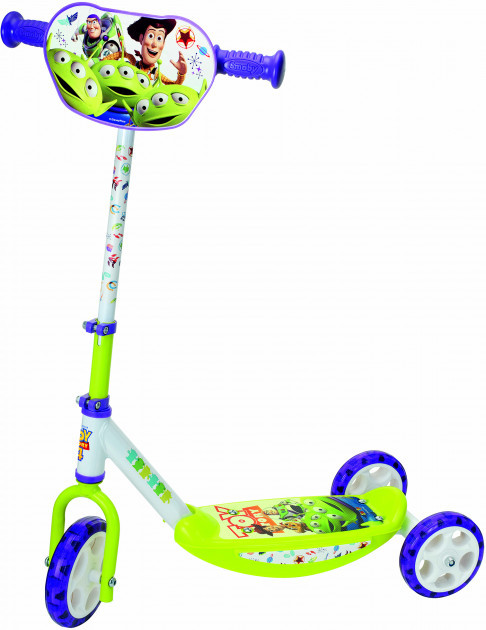 

Детский самокат Smoby Toys с металлической рамой трехколесный История игрушек