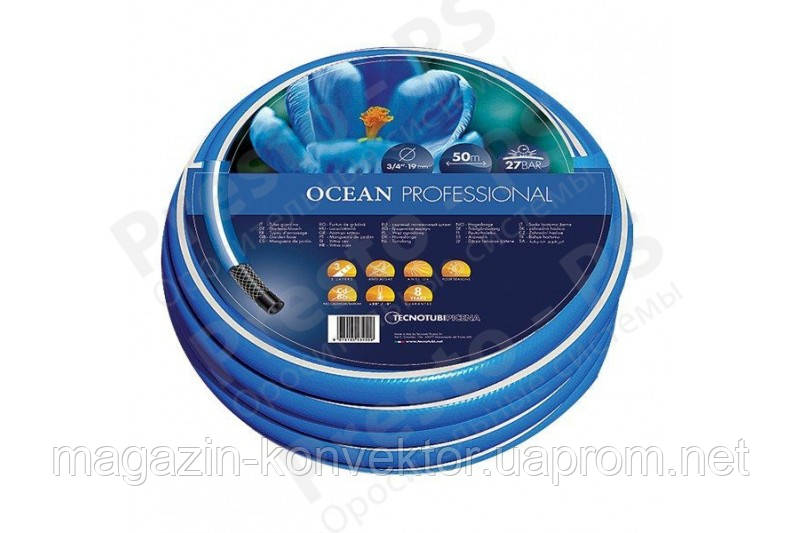 

Шланг садовый Tecnotubi Ocean для полива диаметр 1/2 дюйма, длина 50 м