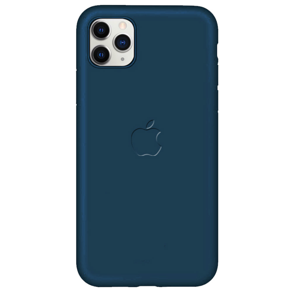 

Чехол Soft-touch logo series для Apple iPhone 11 Pro (синий / cobalt