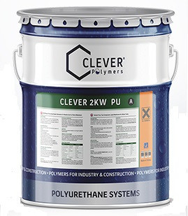 

Клевер 2КВВ ПУ / Clever 2KW PU - полиуретановая гидроизоляция для водохранилищ (голубая) к-т 6 кг