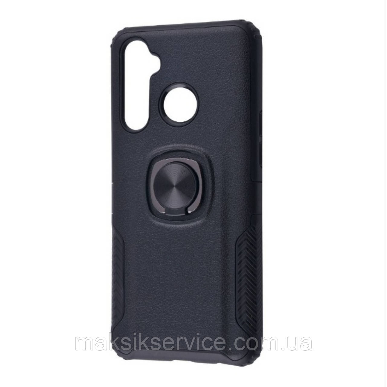 

Чехол Leather Design Case With Ring Realme 5 Pro