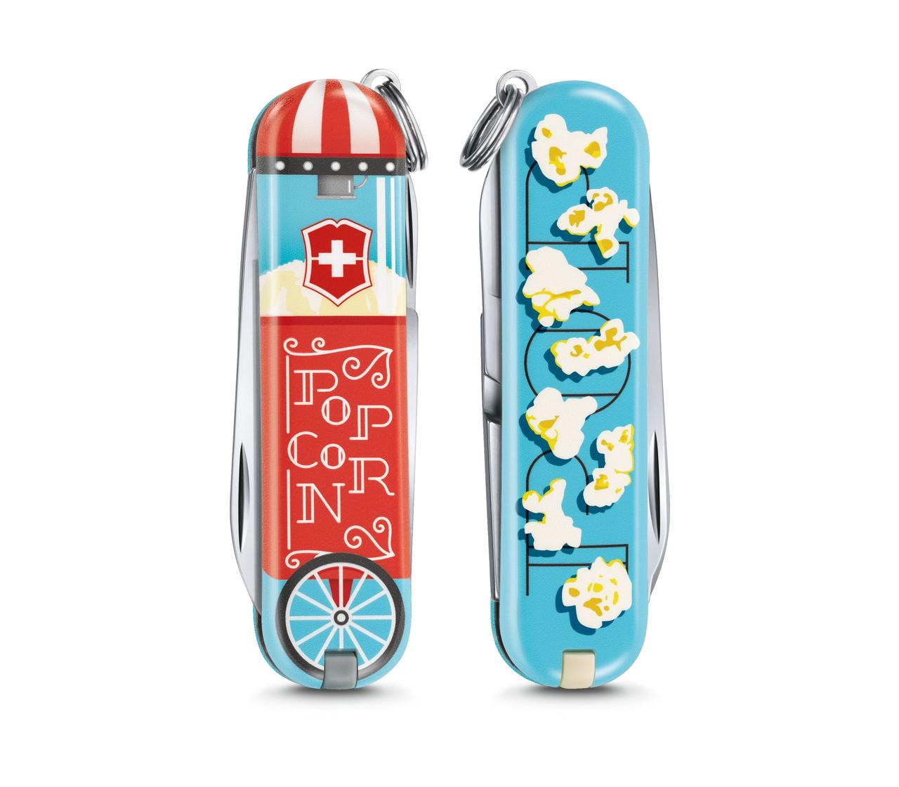 

Швейцарский нож Victorinox Classic LE Let It Pop 58 мм 7 функций Цветной (0.6223.L1910)