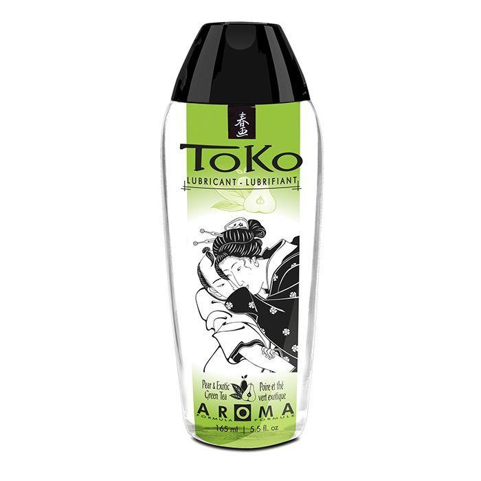 

Лубрикант на водной основе Shunga Toko AROMA - Pear & Exotic Green Tea (165 мл), не содержит сахара