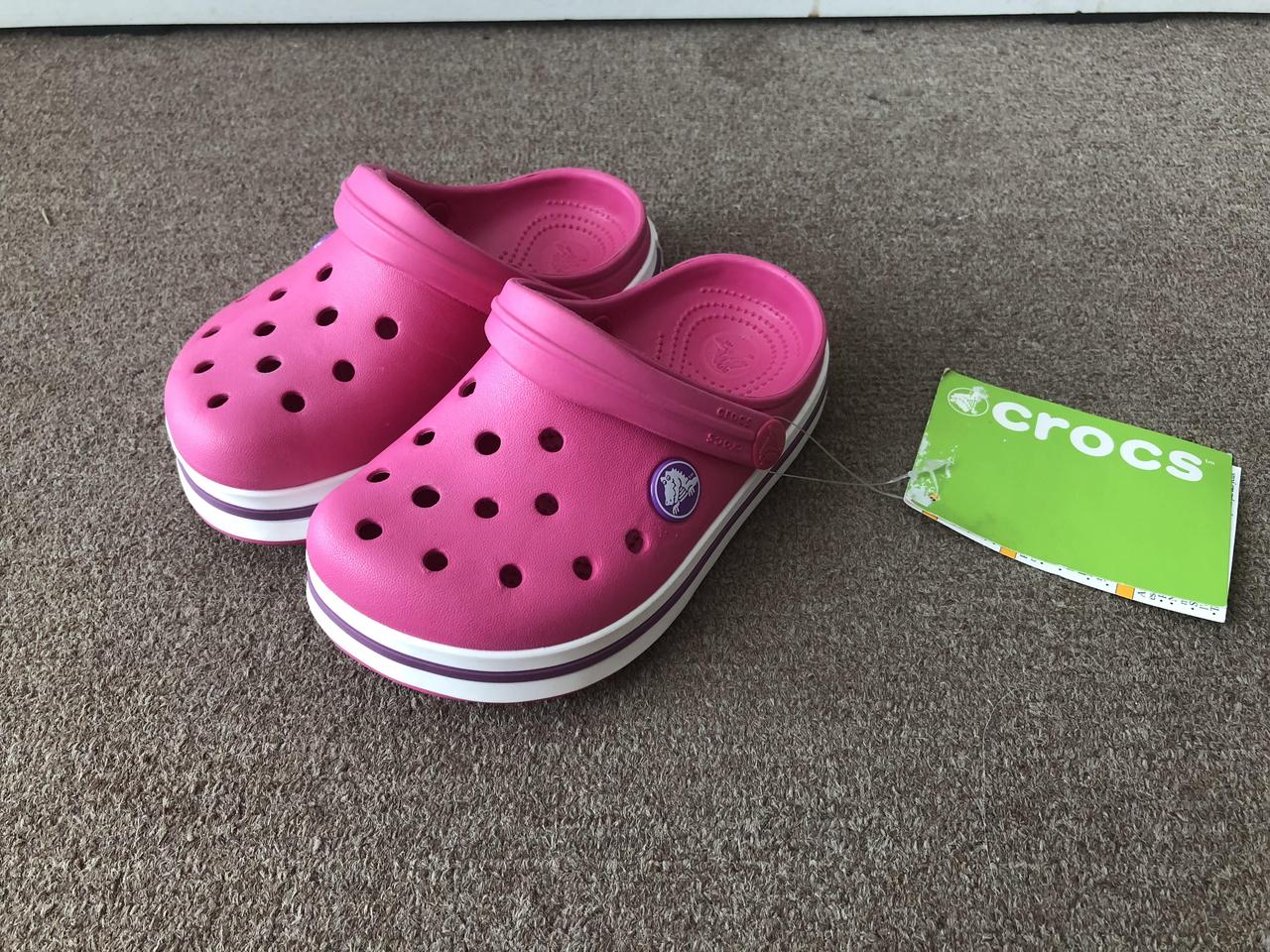 

Crocs Crocband Fuchsia дитячі 25