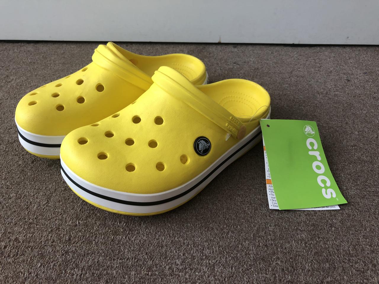 

Crocs Crocband Yellow дитячі 24