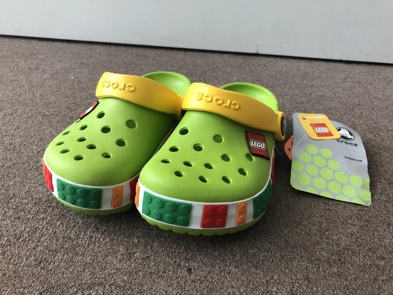 

Crocs LEGO Green дитячі 28