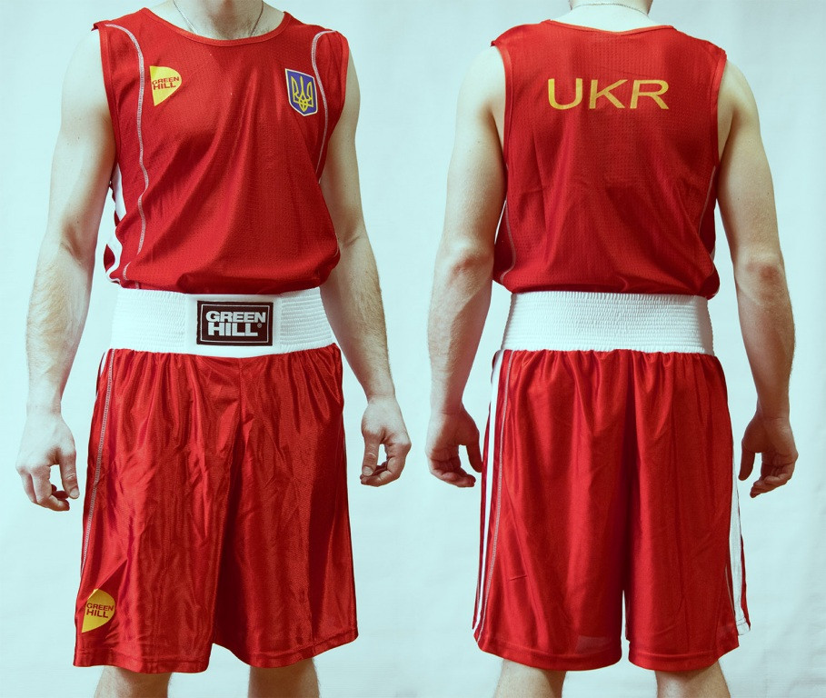 

Комплект формы для бокса "CHAMPION" GREEN HILL, Синяя;красная