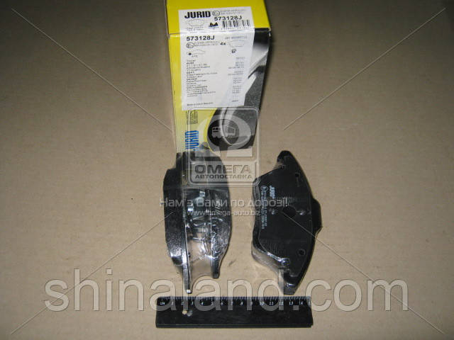 

Тормозные колодки дисковые AUDI A3, SEAT, SKODA, VW передние (Jurid) OE 1K0698151