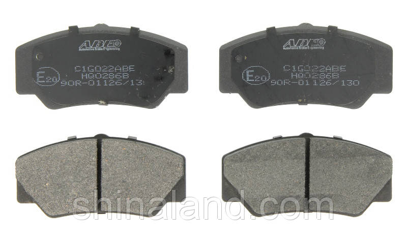 

Тормозные колодки дисковые передние FORD 100 II, TRANSIT 1.6-2.5D 11.77-12.92 ABE OE 5023486