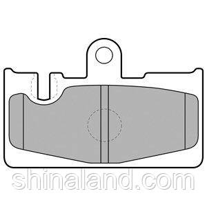 

Тормозные колодки дисковые задние LEXUS LS, RX 3.0/4.3 10.00-08.06 Delphi OE 0446650091