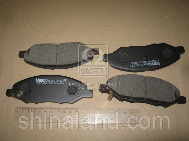 

Тормозные колодки дисковые передние NISSAN TIIDA 05- (Mando) OE 41060AX085