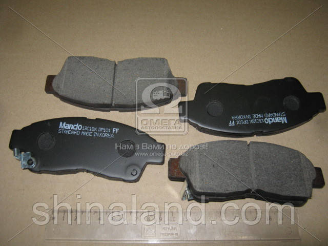 

Тормозные колодки дисковые передние TOYOTA COROLLA (Mando) OE J3602064