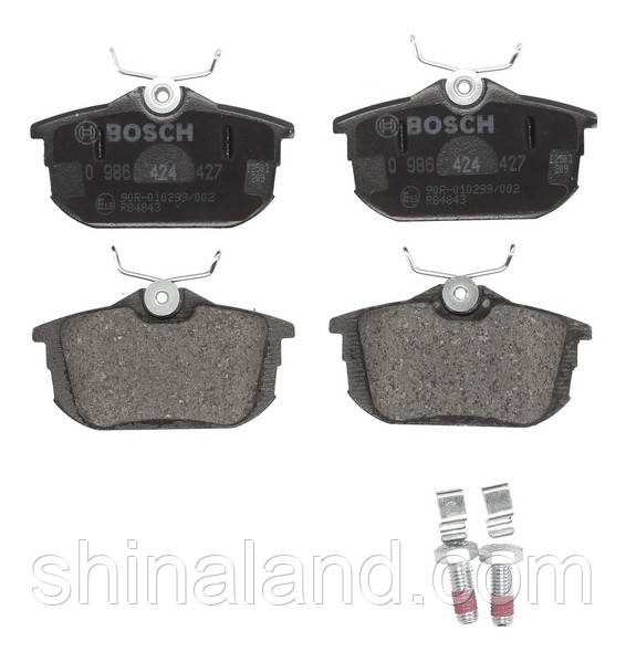 

Тормозные колодки дисковые MITSUBISHI CARISMA (DA_) задние (Bosch) OE M620770