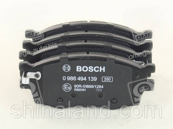 

Тормозные колодки дисковые HYUNDAI ACCENT, KIA RIO II передние (Bosch) OE 581011GA00