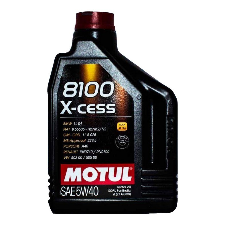 

Моторное масло MOTUL 8100 X-cess 5W-40 2L (368202)