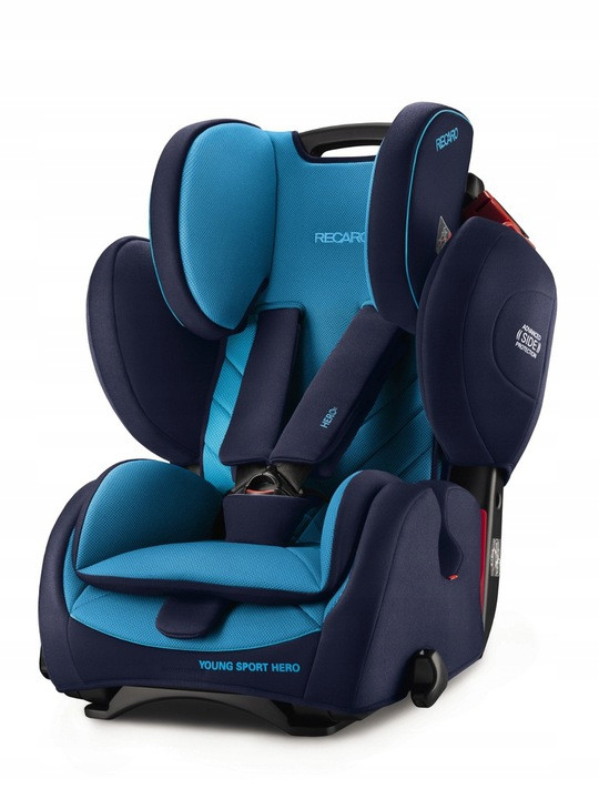 

Автомобильное кресло для детей RECARO YOUNG SPORT HERO 9-36 кг, Синий