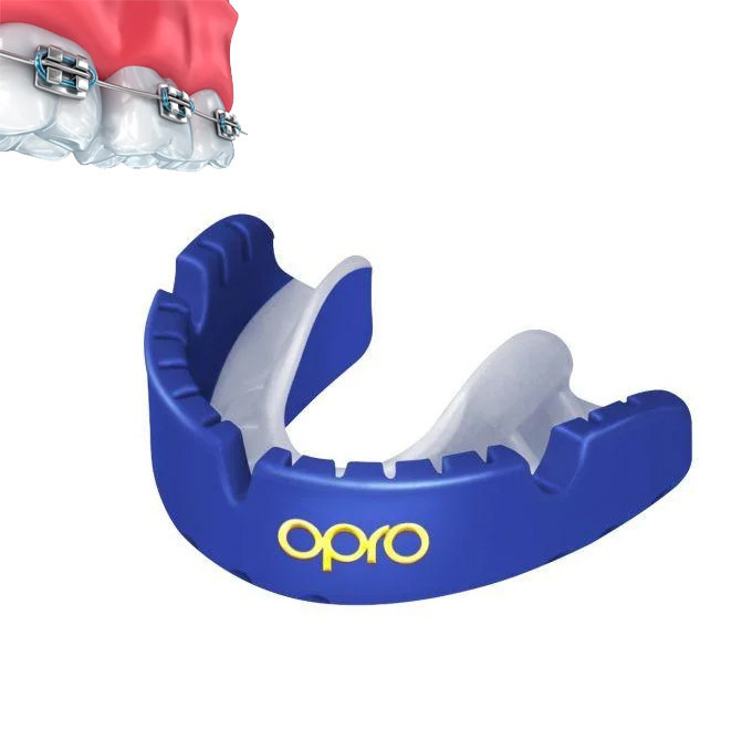 

Капа OPRO Gold Braces Prl Blue / Prl (art.002227006)