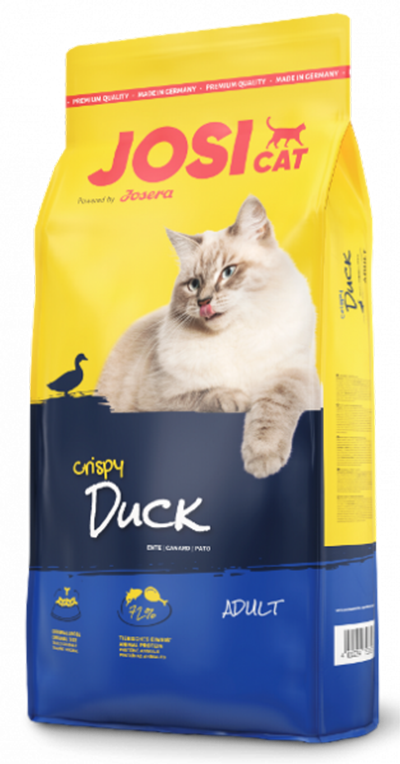 

Сухой корм Josera JosiCat Crispy Duck для взрослых кошек со вкусом утки и рыбы 10 кг