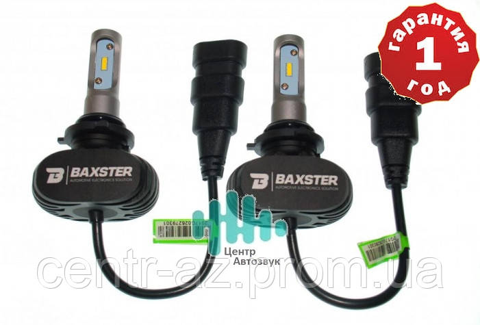 

Светодиодные автомобильные лампы HB4 Baxster (9006) 6000K 4000Lm S1-Series (пара)