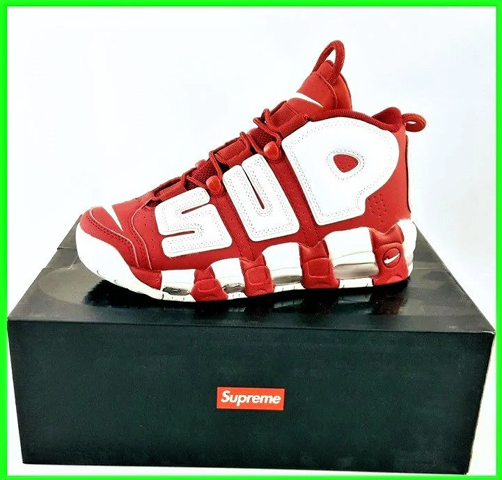 

Кроссовки N!ke Air More Uptempo SUPREME Красные Найк Мужские (размеры: 42,46) Видео Обзор