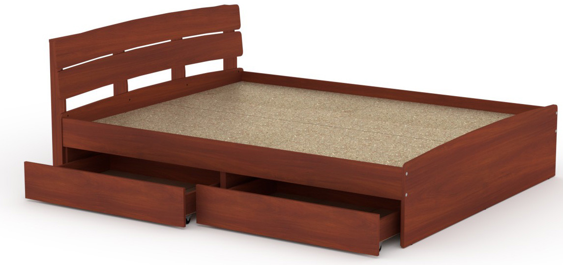 Ліжко з 4 ящиками Модерн-160 КОМПАНІТ німфея альба (білий) (213.2х165.2х80 см), фото 8