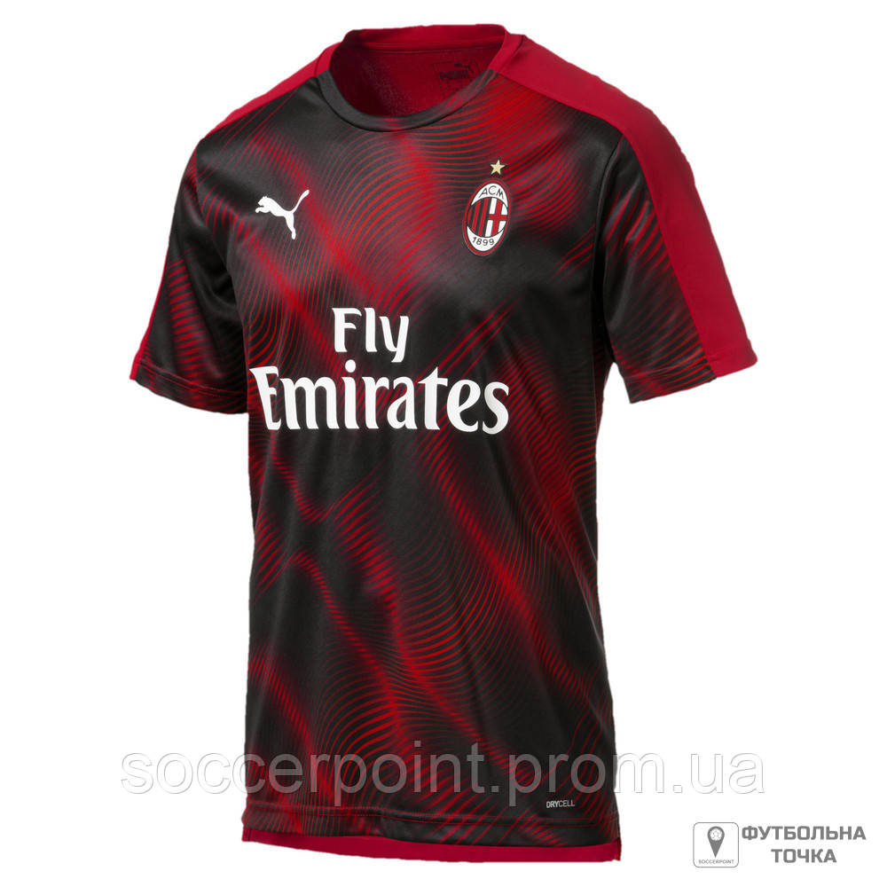 

Футболка Puma AC Milan Stadium Jersey (75614001). Футбольные футболки. Футбольная форма.