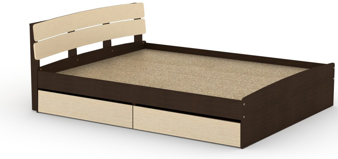 Ліжко з 4 ящиками Модерн-160 КОМПАНІТ німфея альба (білий) (213.2х165.2х80 см), фото 10