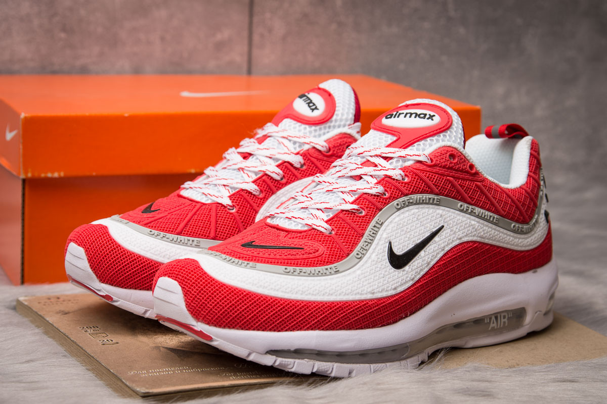

Кроссовки мужские 15262, Nike Air Max, белые, [ 43 44 ] р. 43-27,5см., Белый