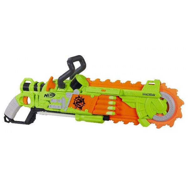 

Бластер NERF Zombie Strike Brainsaw Зеленый, Зелёный