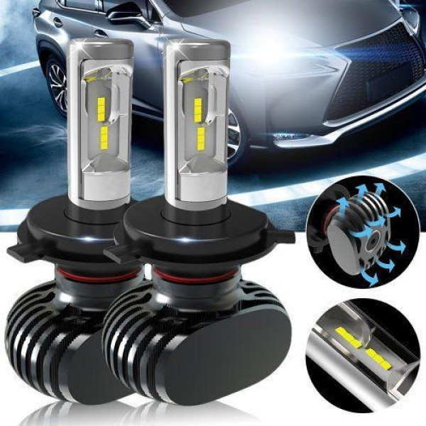 

Автомобильные LED-лампы S1 H4 (4000Lm 6500K) 2 шт.