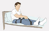 Ортез нижньої кінцівки Reh4Mat 4Medic OKD-13 Lower Limb Brace Leg Wrap Positioning Aid, фото 2