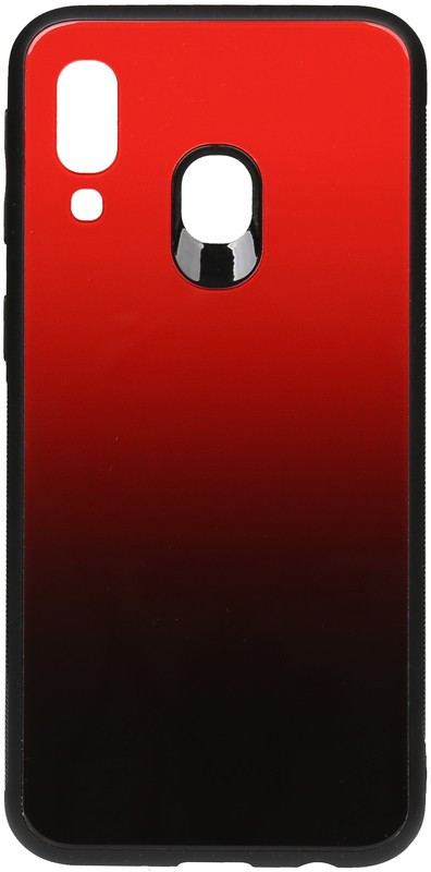 

Чехол-накладка TOTO Gradient Glass Case Samsung Galaxy A40 Red, Черный