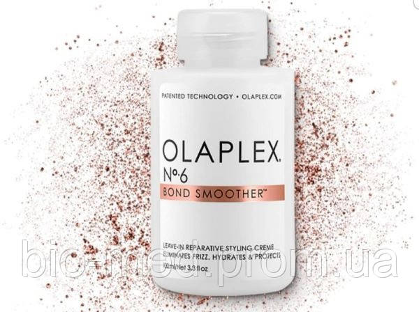 Olaplex Bond Smoother Reparative Styling Creme No. 6 - Восстанавливающий  крем для укладки волос, 100 мл, цена 870 грн. - Prom.ua (ID#1161092717)