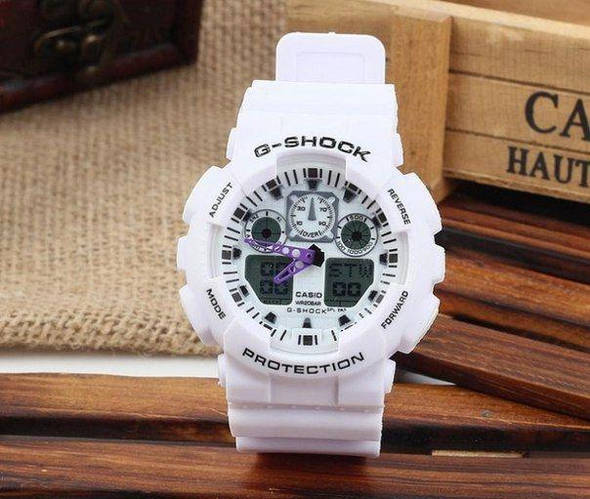 Мужские часы Casio G-Shock GA 100 White(реплика), цена 270 грн. - Prom.ua  (ID#1161204917)
