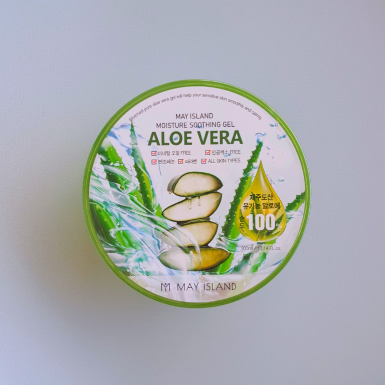 

Гель с алое универсальный May Island Aloe Vera 100% Soothing Gel 300мл