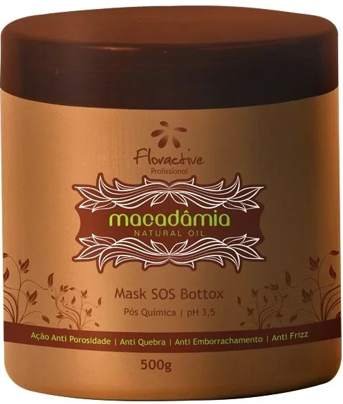 

Маска Floractive Macadamia Mask для интенсивного восстановления поврежденных волос, 500 мл