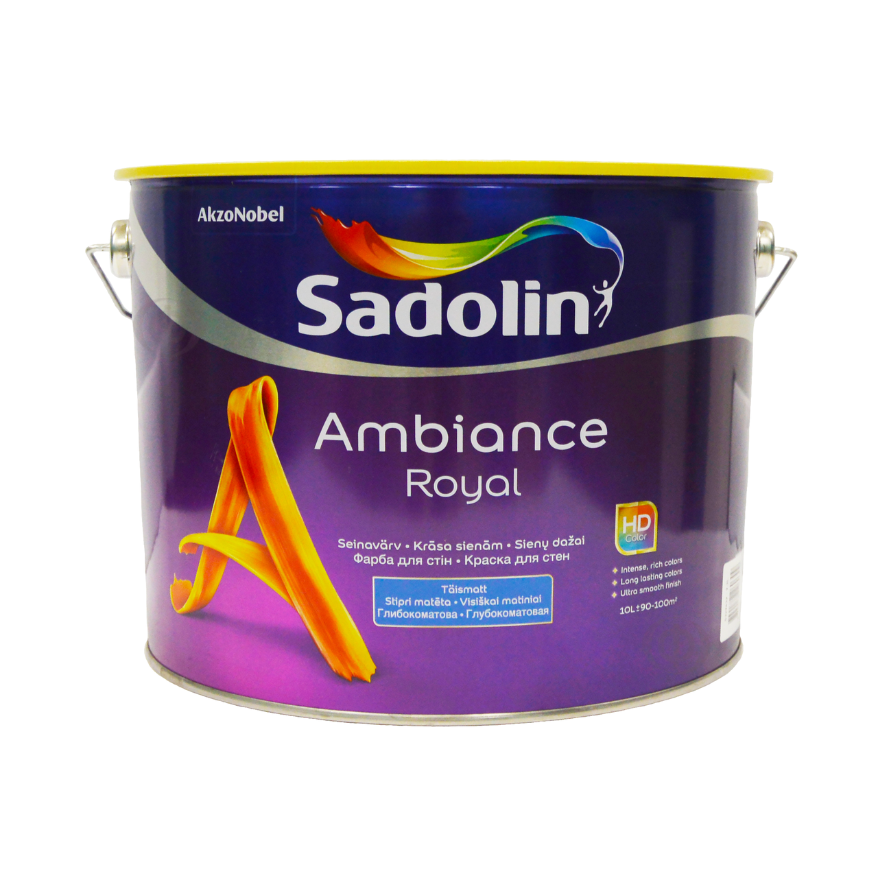 

Краска для стен и потолков Sadolin Ambiance Royal 10 л