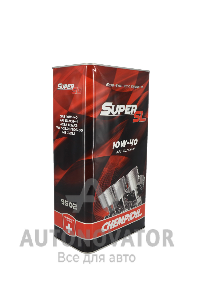 

Моторное масло CHEMPIOIL (метал) Super SL 10W-40 5л
