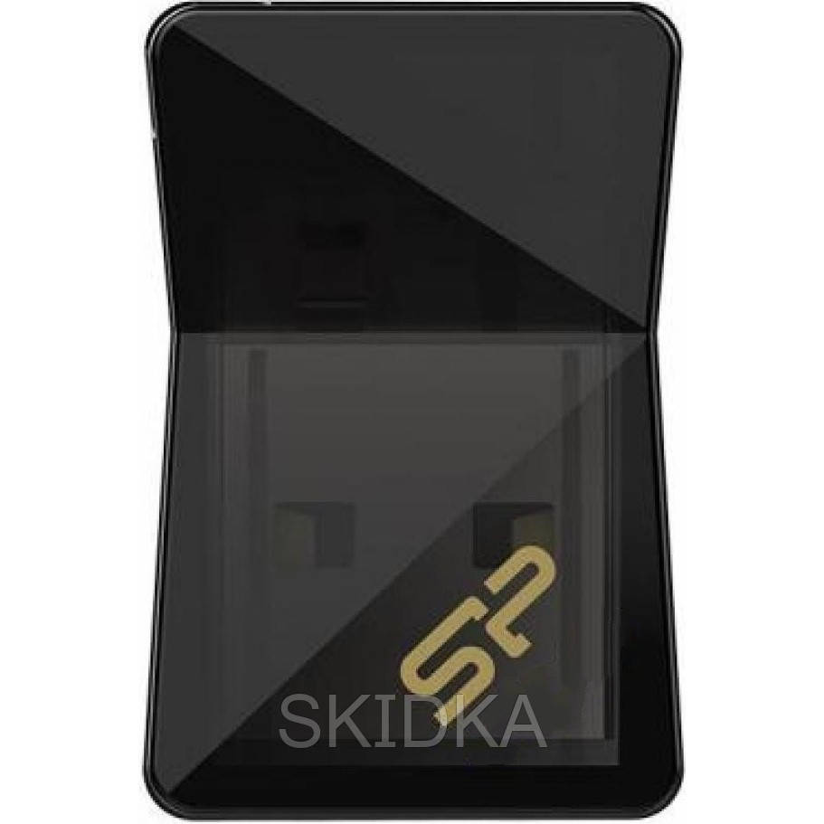 

Флеш накопитель SILICON POWER 64GB Jewel J08 Black (SP064GBUF3J08V1K)