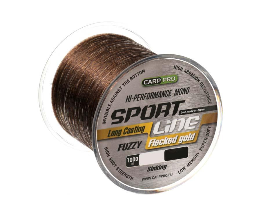 

Леска Carp Pro Sport Line Flecked Gold 1000м 0.265мм