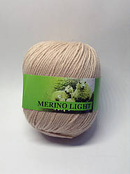 Пряжа Merino light  Китай (70%-шерсть)