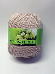 Пряжа Merino light  Китай (70%-шерсть)