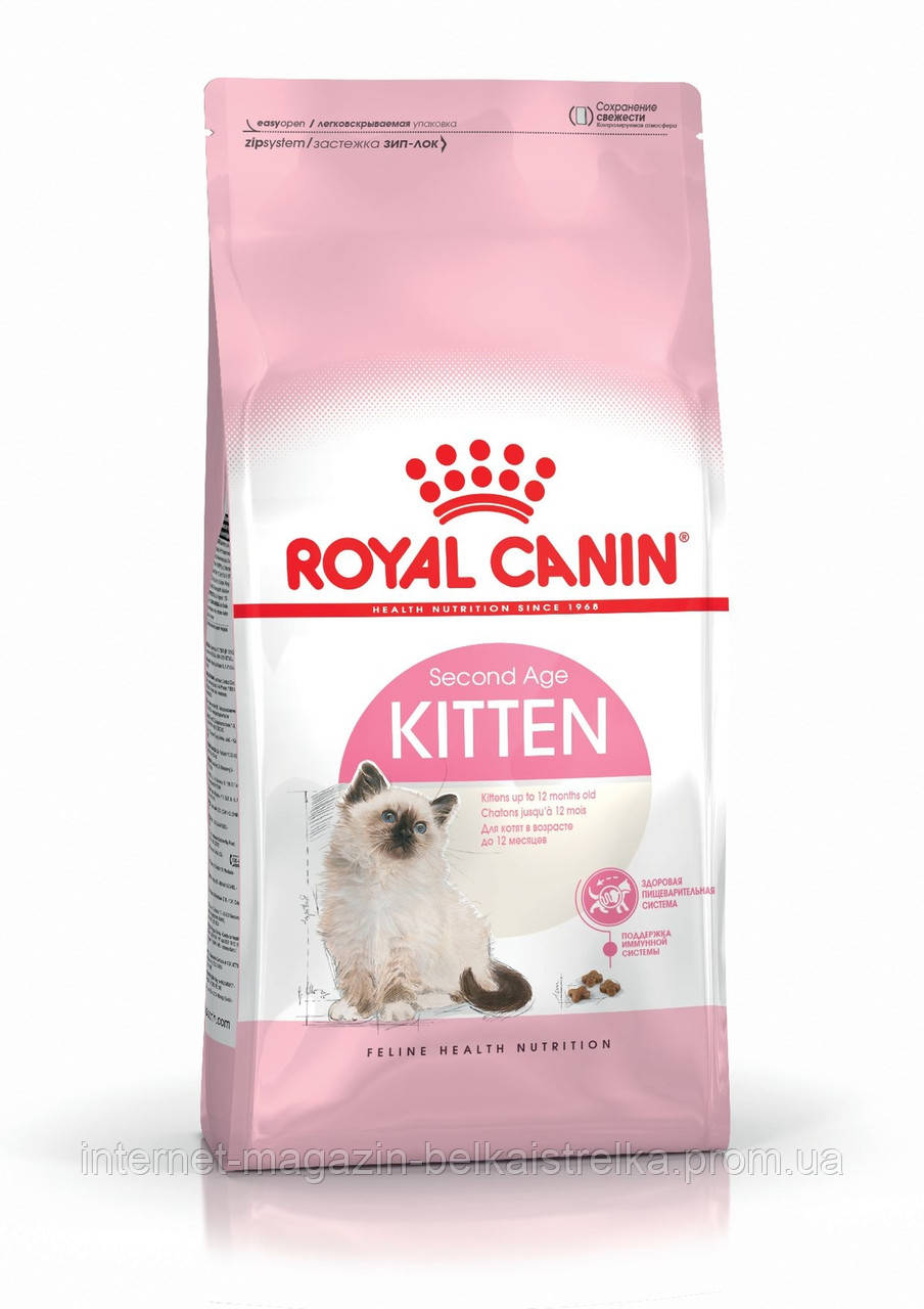 

Royal Canin Kitten - корм для котят до 12 месяцев 4 кг