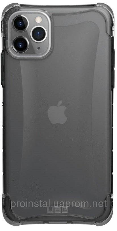 

Чехол UAG для iPhone 11 Pro Max Plyo, Ash, Прозрачный серый