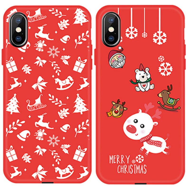 

Пластиковая накладка Merry Christmas для Apple iPhone XS Max (6.5")